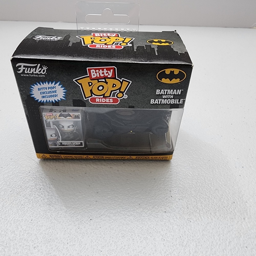 Funko Bitty Pop! Batman with Batmobile Funko Bitty Pop! Ride Brand NEW